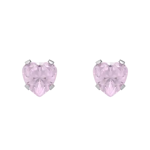 Zirconia Pink Heart 5 mm 7522-0885